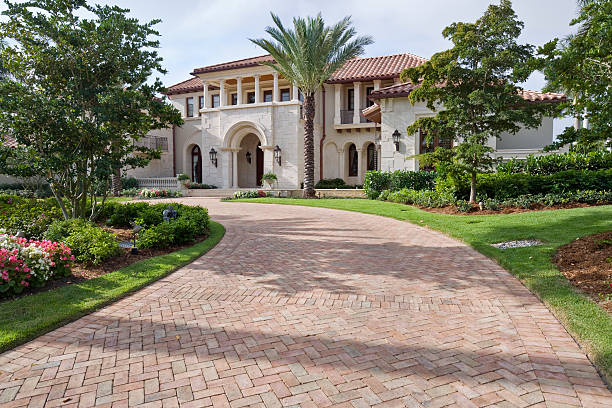 Permeable Paver Driveway in East Jordan, MI